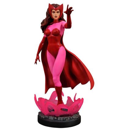 Diamond Select Figura Premier Collection Scarlet Witch Marvel Comic 28 Cm One Size Multicolour