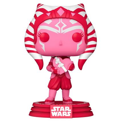 Funko Pop Star Wars Valentines Ahsoka One Size Multicolour