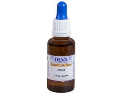 Suplemento Alimentar DEVA Elixir Floral Zínia Bio (30 ml de elixir floral)