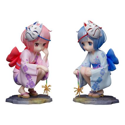 Figura Re:ZERO -Starting Life in Another World- -s  Rem & Ram Childhood Summer Memories 11 cm