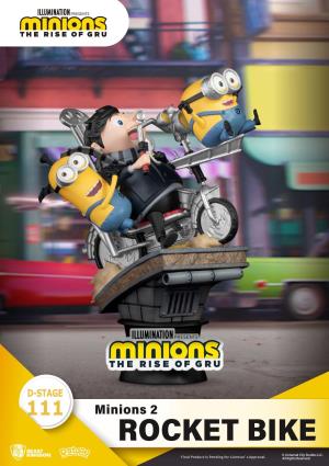 Figura Minions - Rocket Bike 15 cm