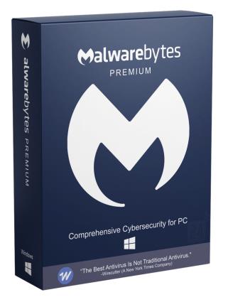 Malwarebytes Premium 2022 3 aparelhos / 1 ano