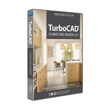 TurboCAD Furniture Maker v21, English