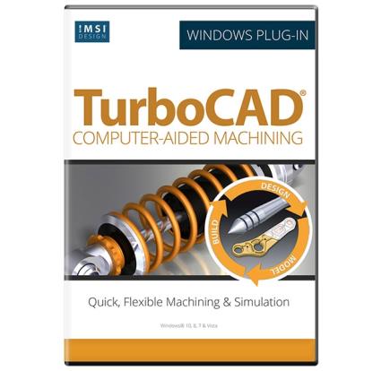 CAM Plug-in for TurboCAD Platinum 2019/2020, English