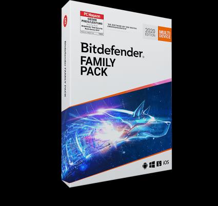 Bitdefender Family Pack 2022, até 15 dispositivos 3 Anos