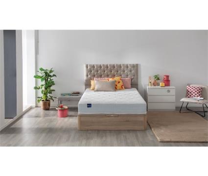 Colchão PEGASUS 8K BULTEX de material celular + sommier grátis Pikolin color branco - Conforama