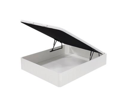 Base Flex Box Branco 105X200 Rebatível - Cama com arrumação - Roupeiro Horizontal - Conforama