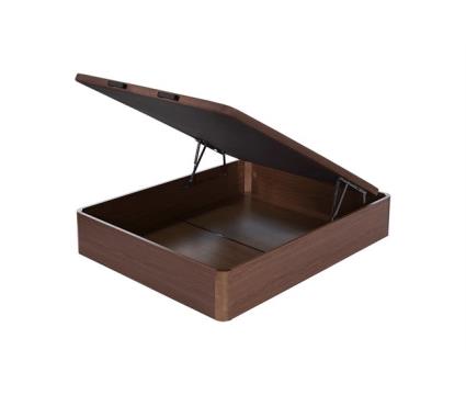 Base Flex Box Wengué 105x200 Rebatível - Cama com arrumação - Roupeiro Horizontal - Conforama