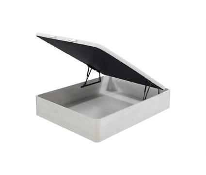 Base Flex Box Cinza 140X190 Rebatível - Cama com arrumação - Roupeiro Horizontal - Conforama