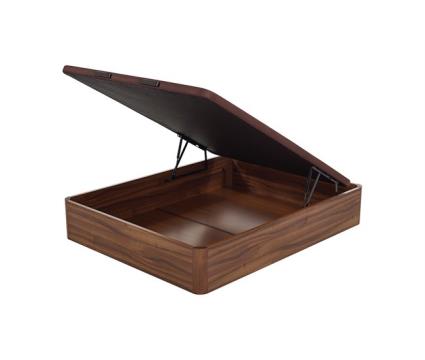 Base Flex Box Nogal 140X200 Rebatível - Cama com arrumação - Roupeiro Horizontal - Conforama