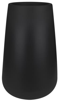 Vaso PURE CONE HIGH D45CM PRETO