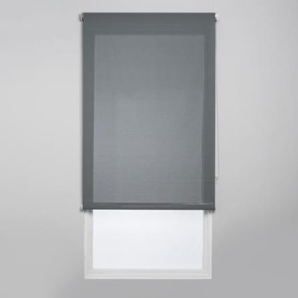 Estore de rolo SCREEN INDUSTRY 200X250CM CINZA ESCURO 