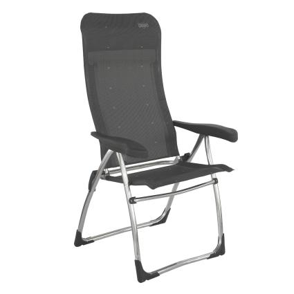 Cadeira de praia multiposições PRETO