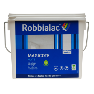 Tinta de interior para tetos mate MAGICOTE BRANCA 1OL 