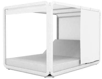 Cortina para daybed BAIXO BRANCO