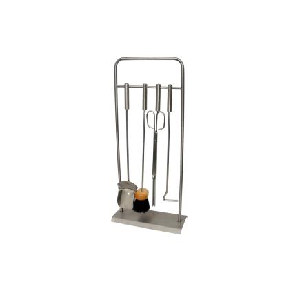 Conjunto para lareira Nº07 INOX