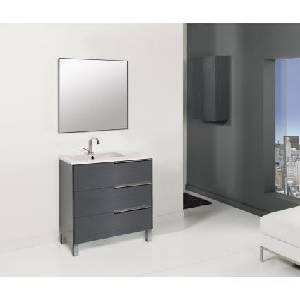 Móvel de casa de banho LUXUS ANTRACITE 100
