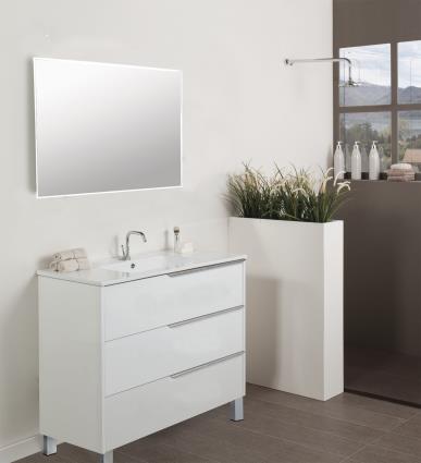 Móvel de casa de banho LUXUS BRANCO 120