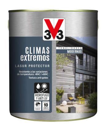 Protetor madeira exterior V33 CEDRO PRATEADO AVETINADO 2.5L