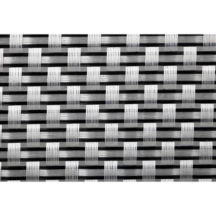 Malha de ocultação 90% OCULTAÇÃO FIBRA DE POLIÉSTER REVESTIDA PVC 1X5M PRETO