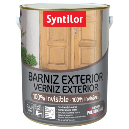 Verniz para madeira exterior mate  100% INVÍSIVEL 2.5L