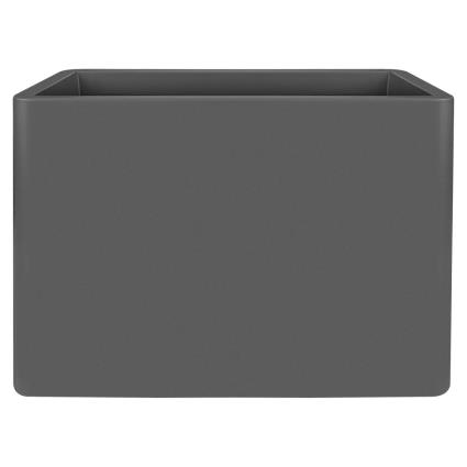 Floreira com rodas PURE SOFT BRICK DIVIDER WHEELS ANTRACITE