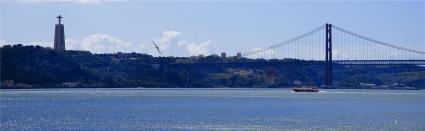 Tela impressa LISBOA CRISTO REI