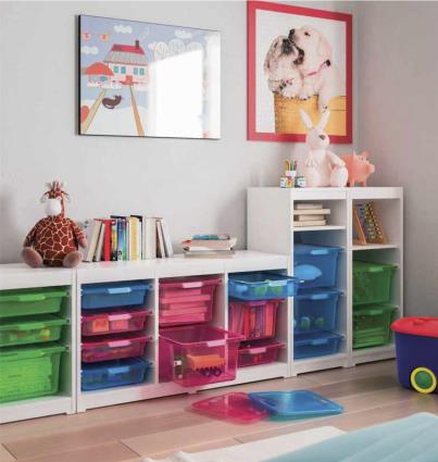 Estante de madeira KREO BRANCO 62X40X39CM 18MM