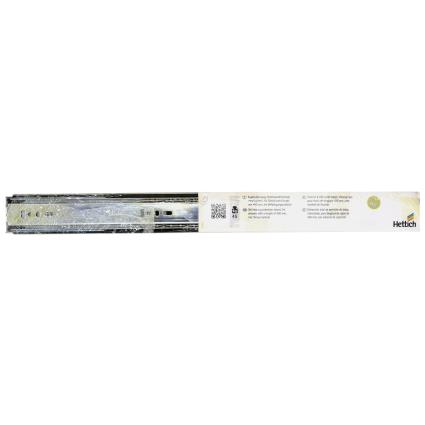 Guia para gaveta de bolas EXTENSÍVEL AÇO 450MM