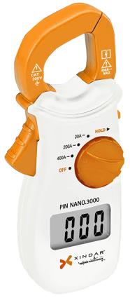 Pinça amperimétrica PIN.NANO.3000