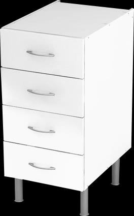 Móvel inferior BASIC BRANCO 70X40CM