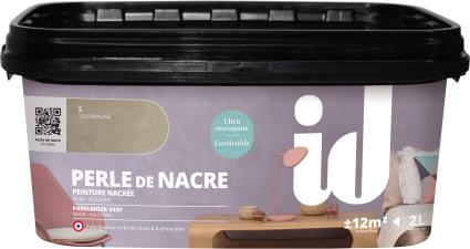 Tinta decorativa de efeito pérola NACRE TURMALINA 2L
