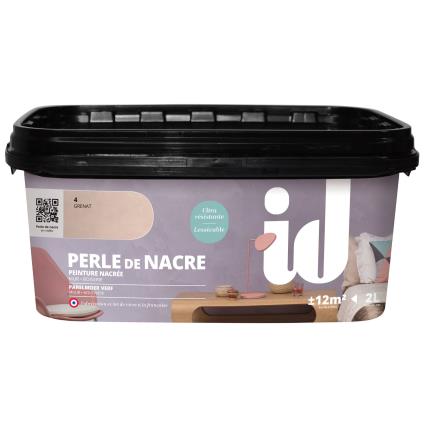 Tinta decorativa de efeito pérola NACRE GRENA 2L