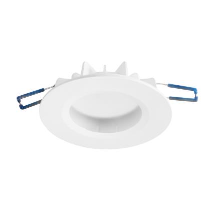 Foco para teto superfície REDONDO BRANCO LUZ AMARELA7W