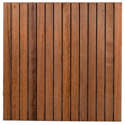 Deck de madeira KEURING 24MM 100X100CM