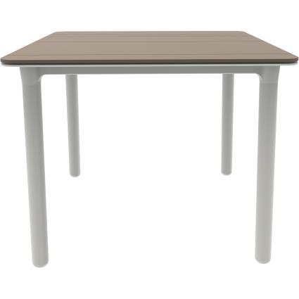 Mesa de resina NOA BRANCO D90