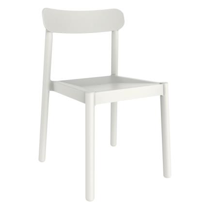Cadeira de resina ELBA BRANCO