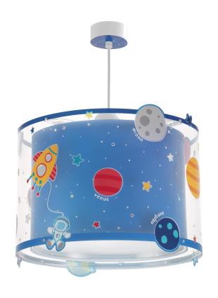 Candeeiro de teto suspenso PLANETS AZUL