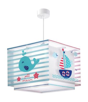 Candeeiro de teto suspenso PETIT MARIN MULTICOR