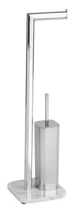 Piaçaba com porta-rolos ONYX MÁRMORE