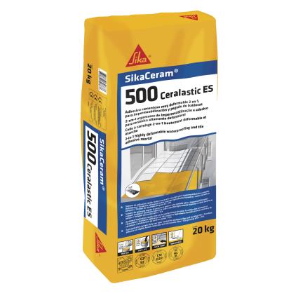 Argamassa de impermeabilização e colagem CERAM-500 CERALASTIC
