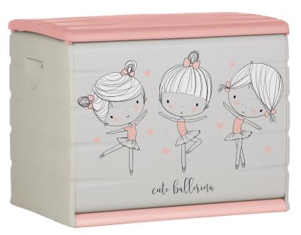 Baú de resina BAILARINA 260L 61X80X53CM
