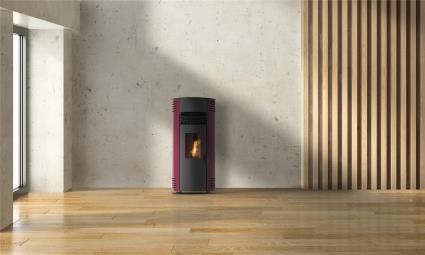 Salamandra a pellets INDIE BORDEAUX 9KW