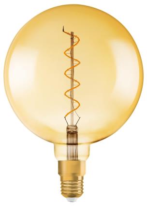 Lâmpada decorativa LED GLOB0200 E27 AMBAR