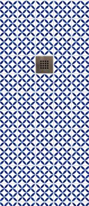 Base de duche IMAGE HIDRA 160X70 CM AZUL