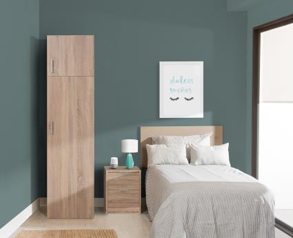 Roupeiro em kit ONE CAMBRIAN 2 PORTAS 200X50CM