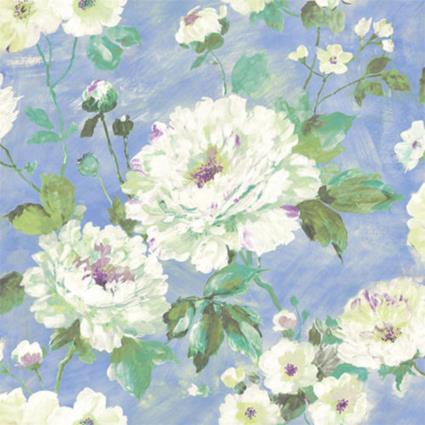 Papel de parede FLORAL AZUL