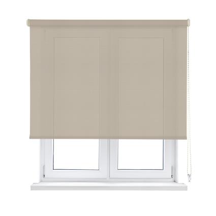 Estore de rolo  SCREEN 105X250CM LINHO AREIA