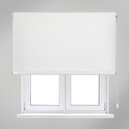 Estore de rolo OPACO 120X250CM MOON BRANCO 