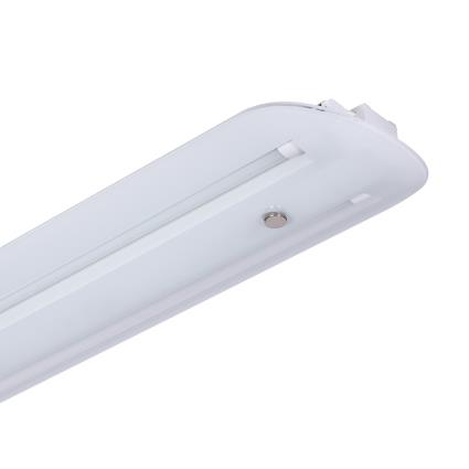 Armadura VIDRO LED 2X14W 2400LM 97CM BRANCO